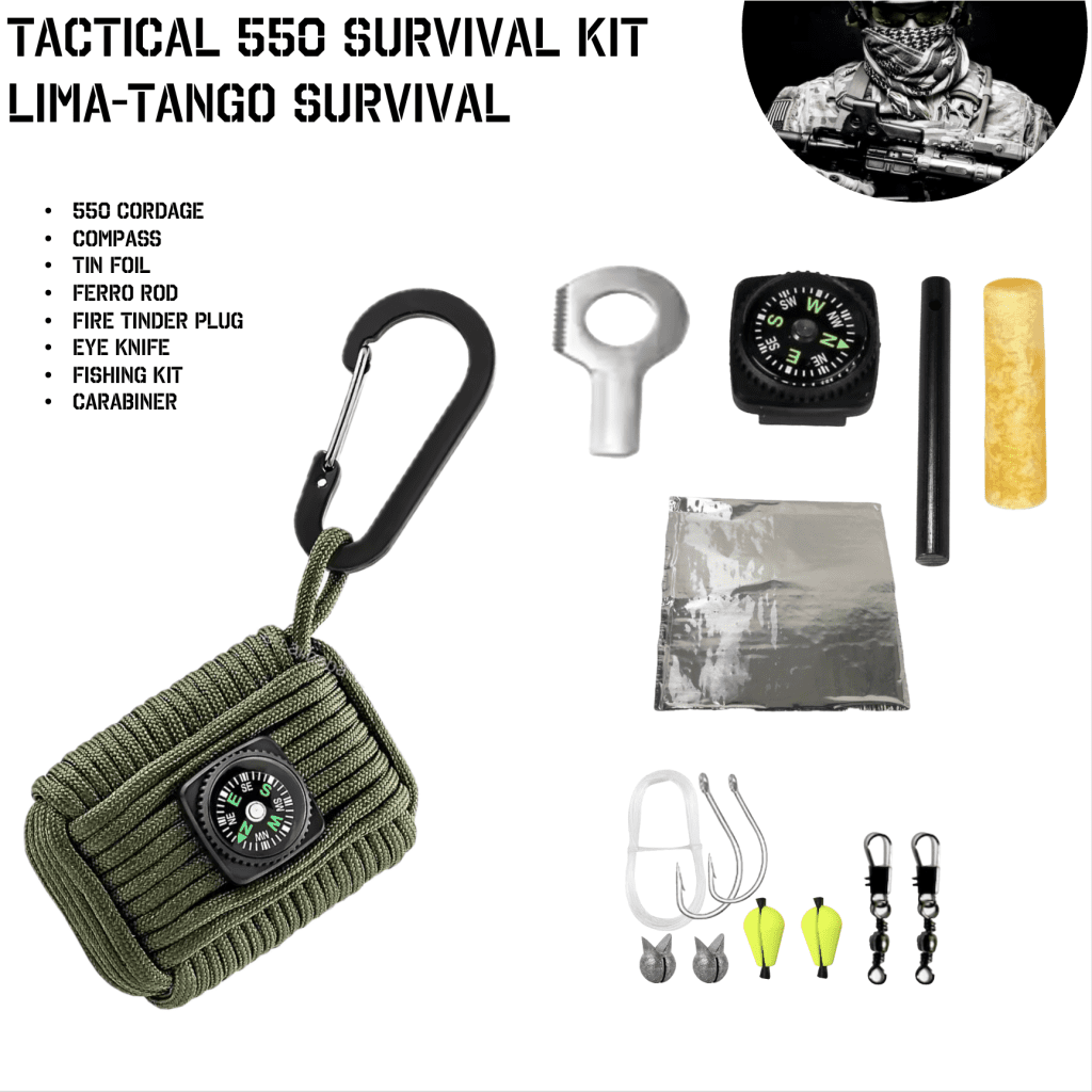 Tactical 550 Survival Kit