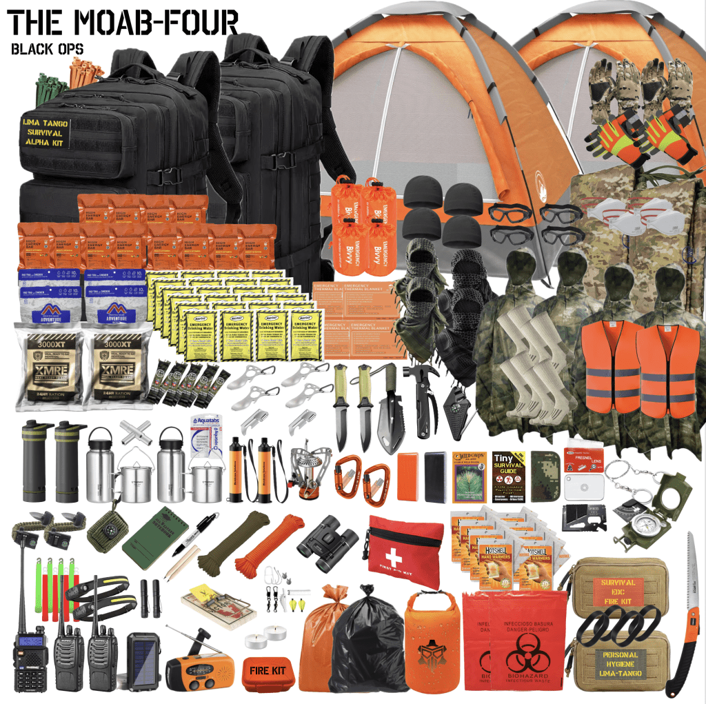 THE MOAB: Two-Man 72+ Hour Survival Kit32